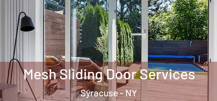 Mesh Sliding Door Services Syracuse - NY